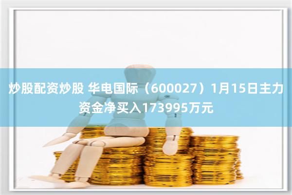 炒股配资炒股 华电国际（600027）1月15日主力资金净买入173995万元